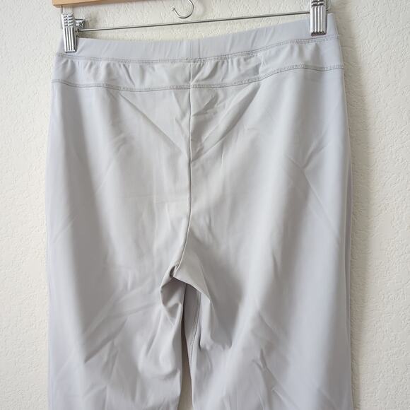 PRADA Women's Pants Large Pull On Equestrian Gray Leggings Made in Italy Trouser - Picture 4 of 7